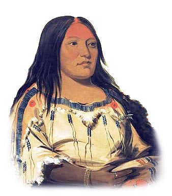 Picture of a Blackfoot Woman