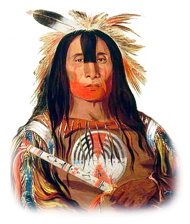 Picture of a Blackfoot Indian