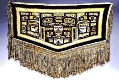 Tsimshian Art: Chikat Weaving- Chilkat Blanket