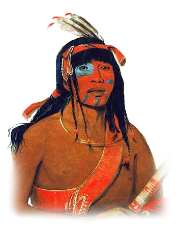 Picture of a Chippewa (Ojibwa)