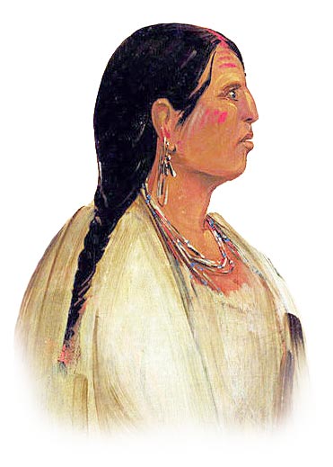 Picture of a Choctaw Woman