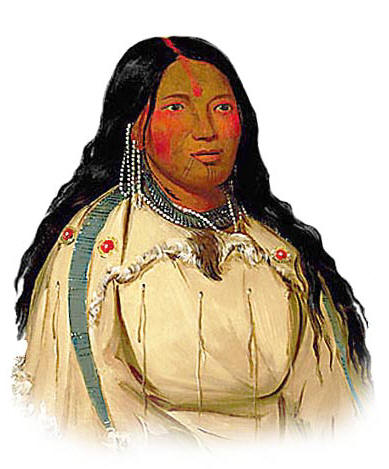 Picture of a Cree Woman