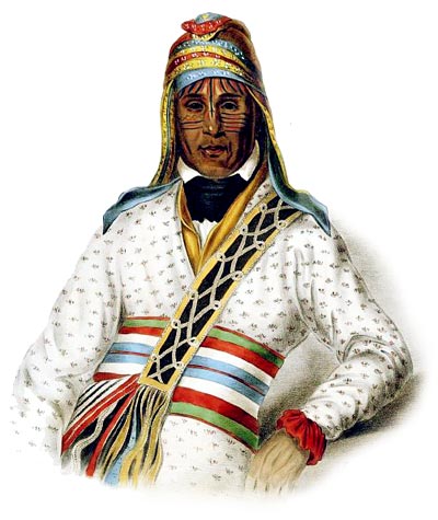 Picture of a Creek Chief