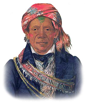 Picture of a Delaware Lenape