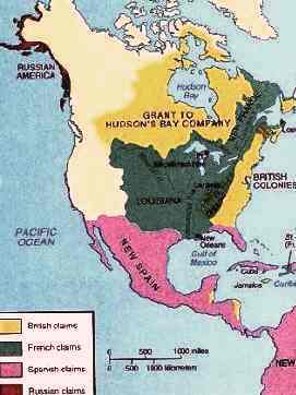 French Indian War Map of Colonies