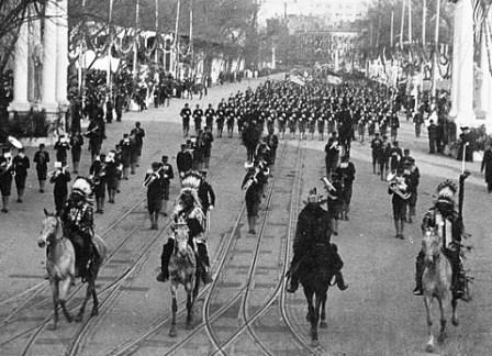 Geronimo leads President Theodore Roosevelts Inaugural Parade