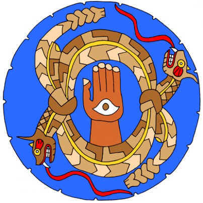 Horned Serpent Symbol