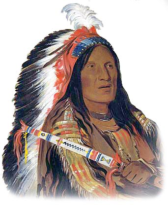 Picture of a Lakota Sioux
