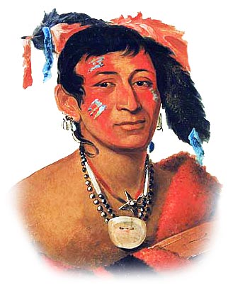 Picture of a Menominee Warrior