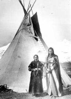 Picture of a Nez Perce Tepee