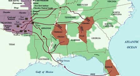 Trail of Tears Facts