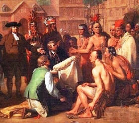 Treaty of Penn with the Lenape Native Indians