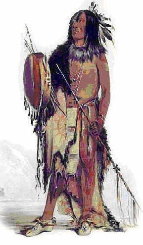 Picture of a Blackfoot Shaman
