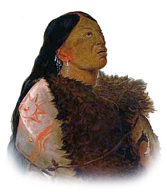 Picture of a Plains Ojibwe Woman