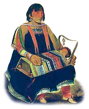 Picture of a Ojibwe Chippewa Woman