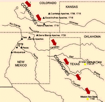 Comanche Map