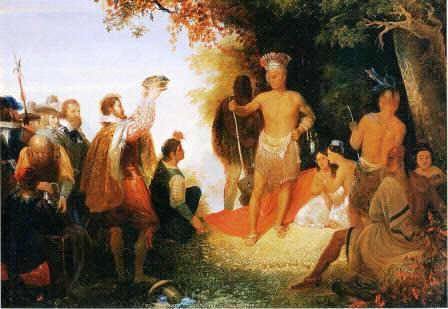 Coronation of Powhatan