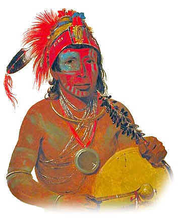 Picture of a Dakota Sioux Medicine Man