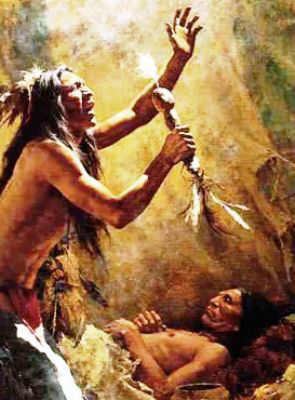 Cheyenne Medicine Man and Native American Religion
