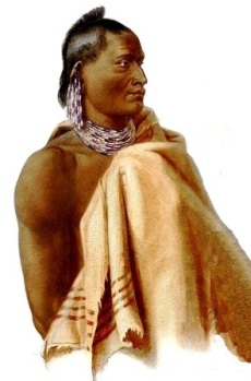 Missouria Native Indian