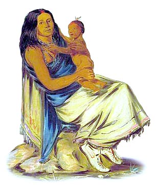 Picture of an Osage Woman