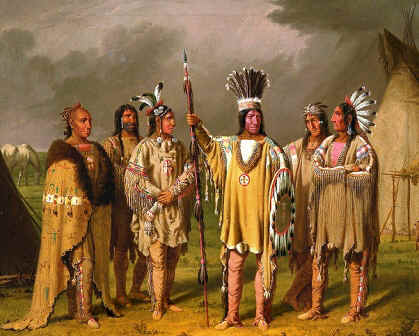 Six Blackfeet Chiefs