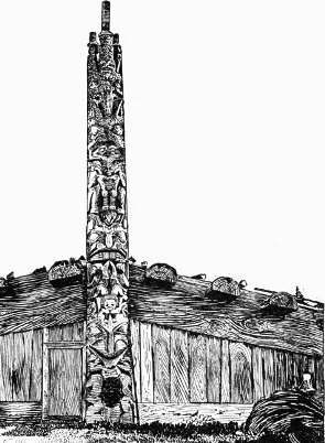 Totem Pole - Chief's House