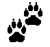 Wolf Track Symbol